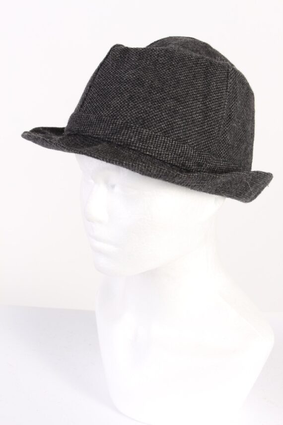 Vintage Luxury 1980s Fashion Trilby Hat Multi HAT672-0