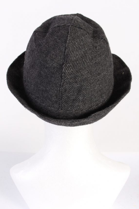 Vintage Luxury 1980s Fashion Trilby Hat Multi HAT672-120194