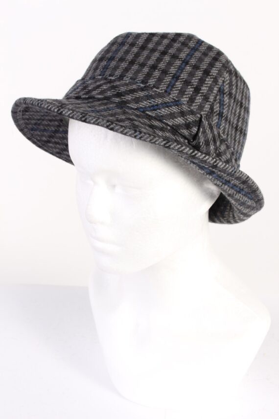 Vintage Henry Stanley 1980s Fashion Trilby Hat Multi HAT684-0