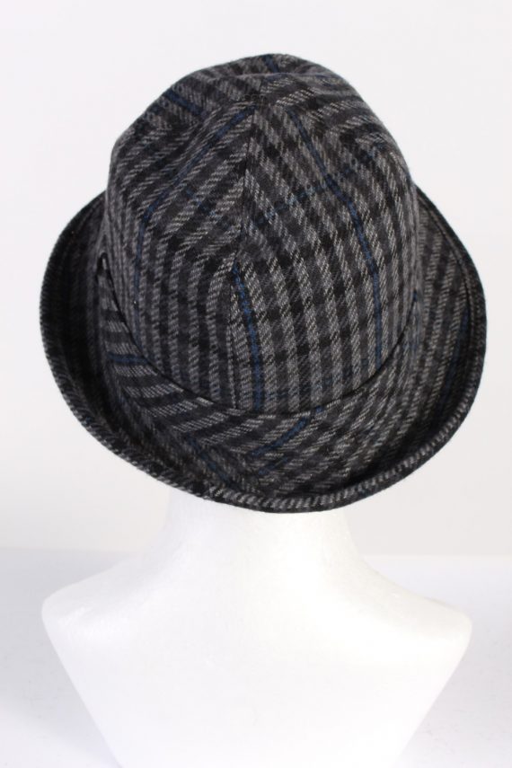 Vintage Henry Stanley 1980s Fashion Trilby Hat Multi HAT684-120147