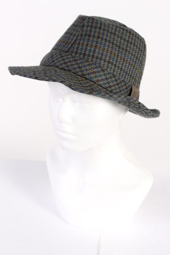 Vintage Mayser 1980s Fashion Trilby Hat Multi HAT687-0