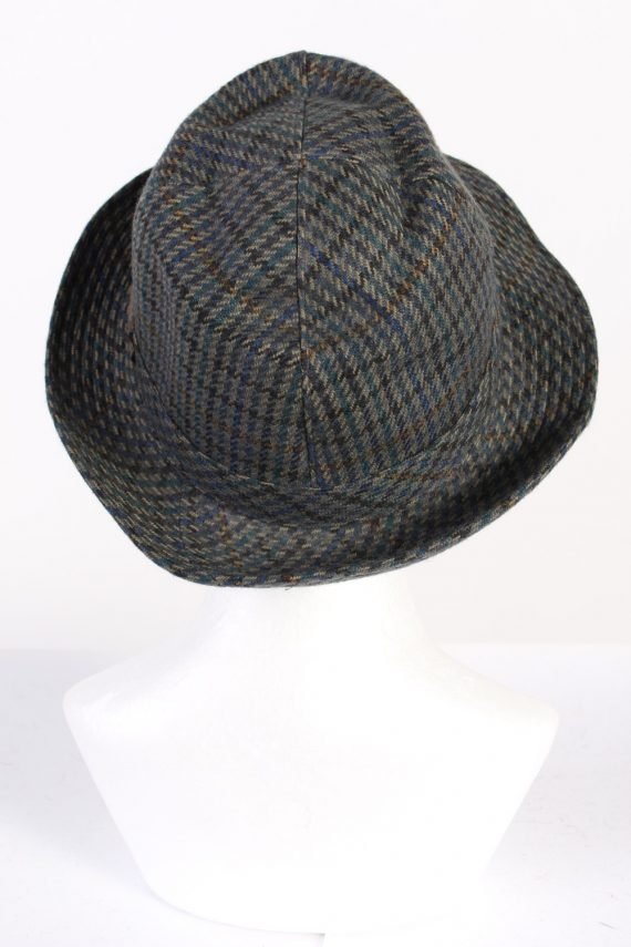 Vintage Mayser 1980s Fashion Trilby Hat Multi HAT687-120136