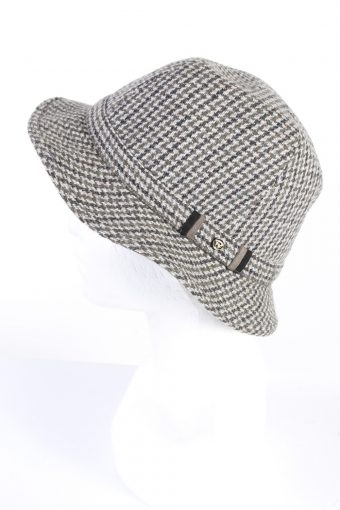 Vintage 1980s Fashion Felt Trilby Hat Multi HAT716-120354