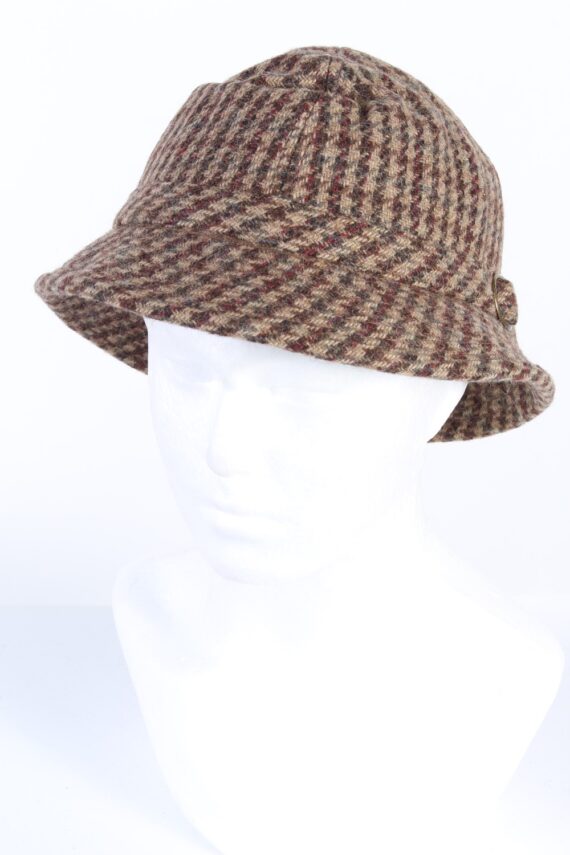 Vintage Mayser 1990s Fashion Winter Hat Brown HAT726-0