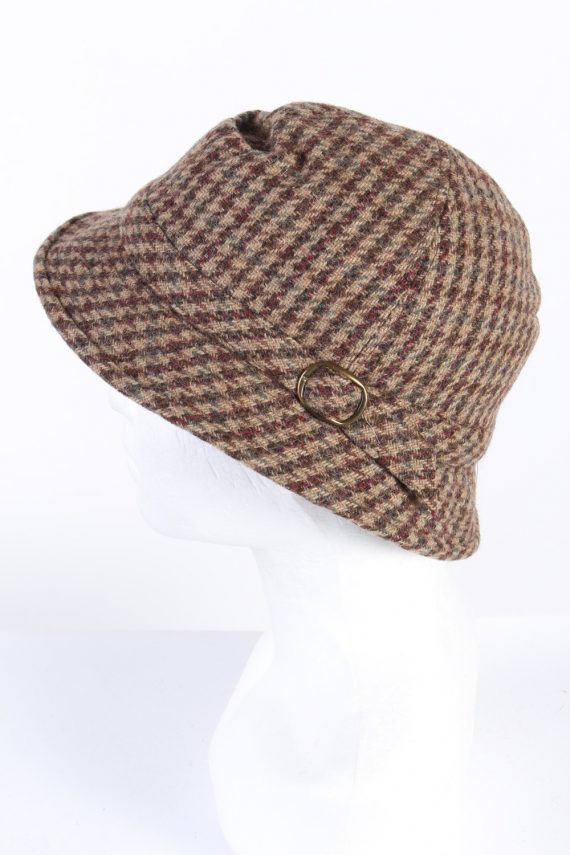 Vintage Mayser 1990s Fashion Winter Hat Brown HAT726-120393