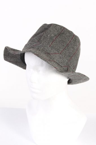 Vintage CA Canda Fashion Trilby Hat