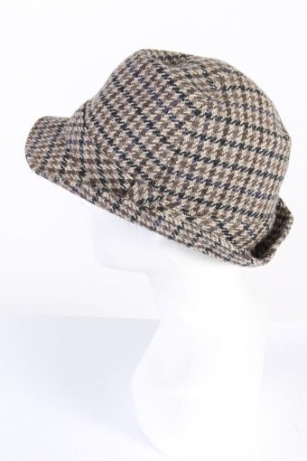Vintage Wegener 1980s Fashion Trilby Hat Multi HAT747-120485