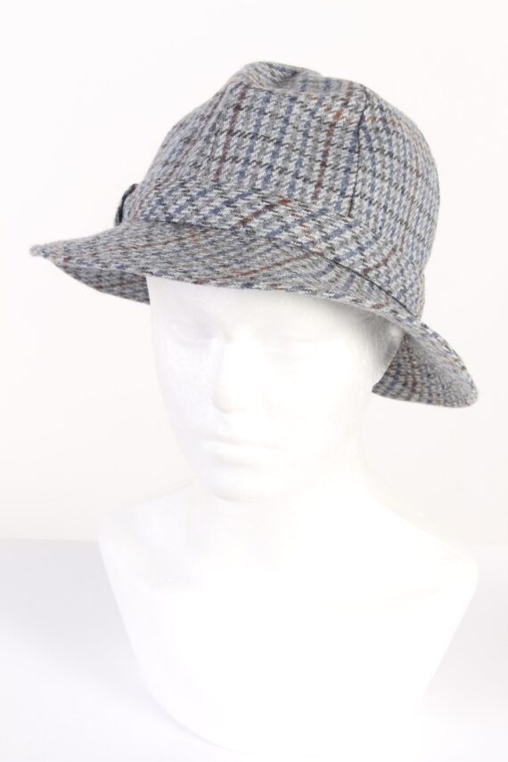 Vintage Mayser 1980s Fashion Trilby Hat Multi HAT757-0