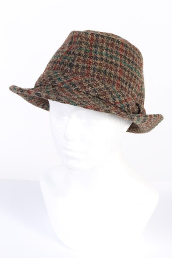 Vintage Graz 1980s Fashion Trilby Hat Multi HAT762-0