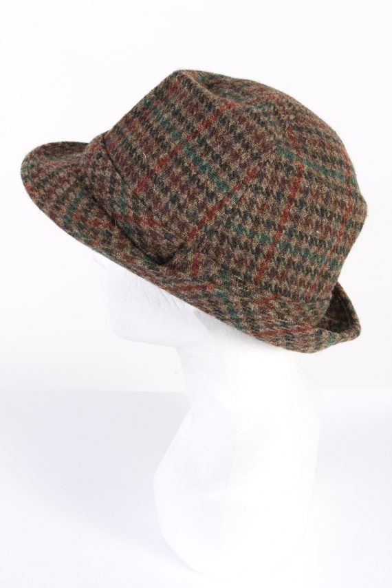 Vintage Graz 1980s Fashion Trilby Hat Multi HAT762-120603