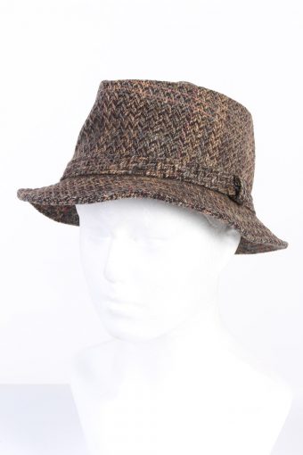 Vintage Fashion Felt Trilby Hat