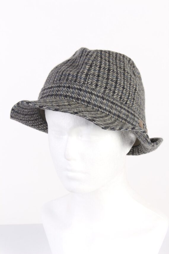 Vintage 1980s Fashion Felt Trilby Hat Multi HAT775-0