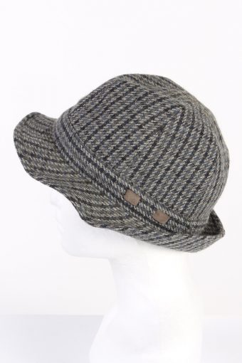 Vintage 1980s Fashion Felt Trilby Hat Multi HAT775-120537