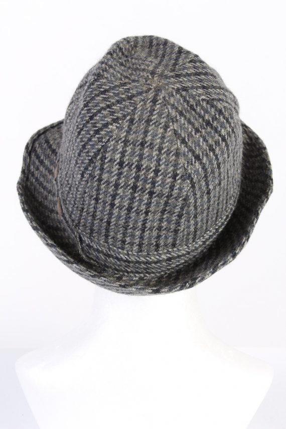Vintage 1980s Fashion Felt Trilby Hat Multi HAT775-120538
