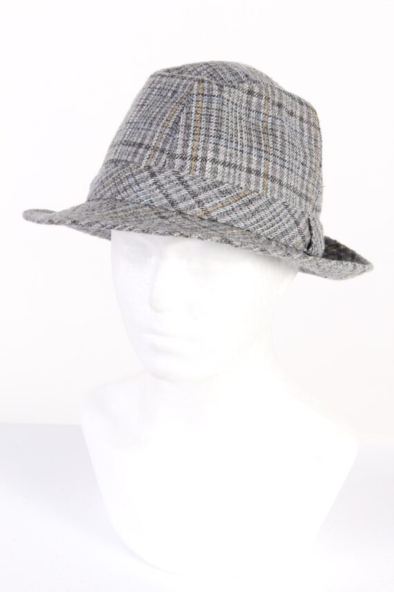 Vintage Mayser 1980s Fashion Trilby Hat Multi HAT776-0