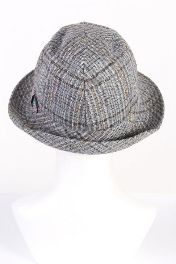 Vintage Mayser 1980s Fashion Trilby Hat Multi HAT776-120542