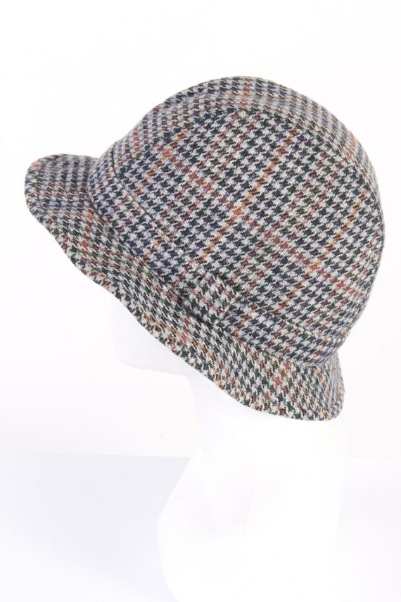 Vintage C&A Westbury 1990s Fashion Winter Hat Multi HAT781-120620