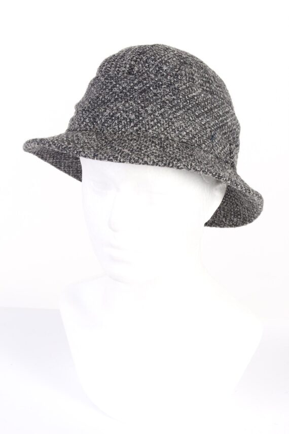 Vintage Angelo Litrico 1990s Fashion Winter Hat Grey HAT783-0