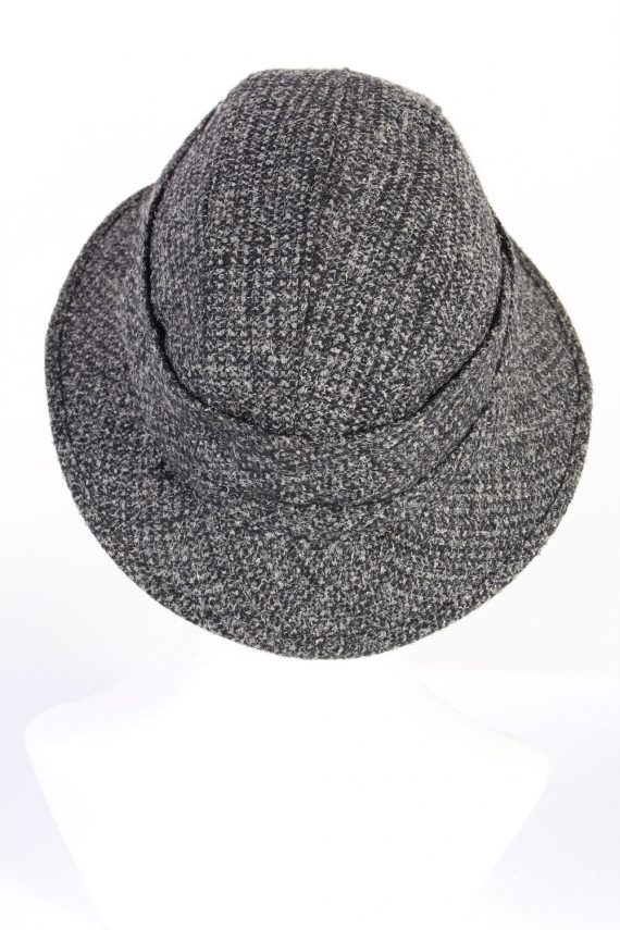 Vintage Angelo Litrico 1990s Fashion Winter Hat Grey HAT783-120629