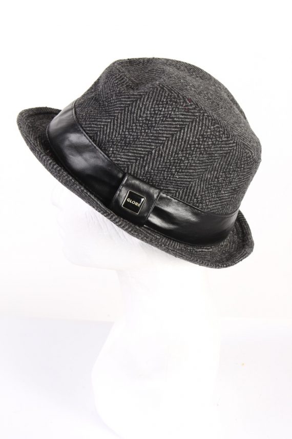 Vintage Globe 1980s Fashion Trilby Hat Multi HAT803-120706