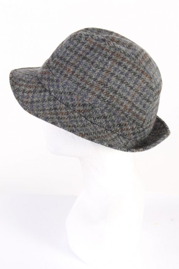 Vintage Mistral 1980s Fashion Trilby Hat Multi HAT806-120717