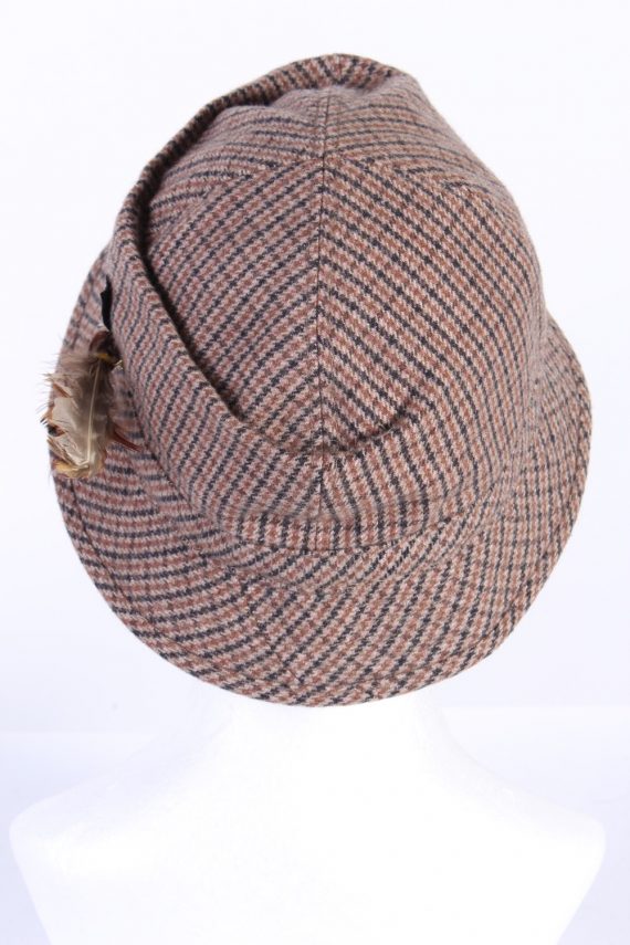 Vintage Globe Trotter 1990s Fashion Winter Hat Multi HAT810-120734
