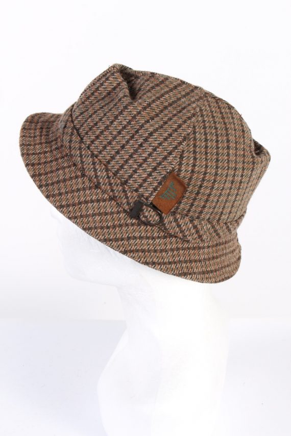Vintage 1990s Fashion Lined Winter Hat Multi HAT824-120786