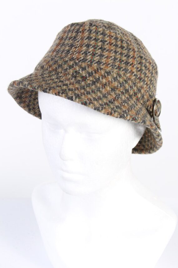 Vintage Burggraff Quality 1990s Fashion Winter Hat Multi HAT829-0