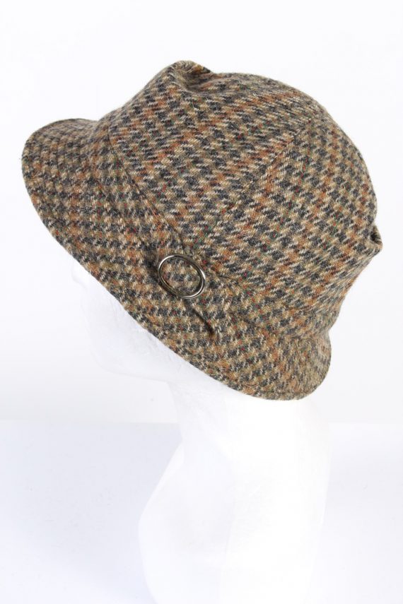Vintage Burggraff Quality 1990s Fashion Winter Hat Multi HAT829-120806