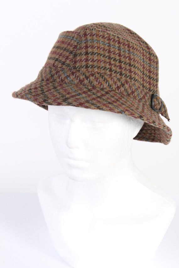 Vintage 1990s Fashion Lined Winter Hat Multi HAT833-0