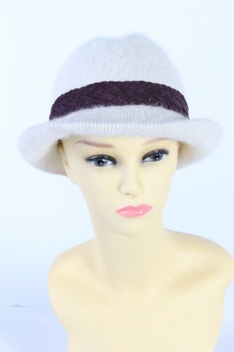 Vintage Fashion Trilby Winter Hat