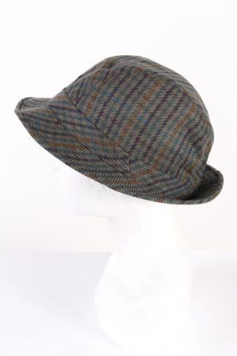 Vintage Horka Head Wear 1980s Fashion Lined Trilby Hat Multi HAT946-121666