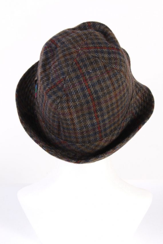 Vintage Mayser 1980s Fashion Lined Trilby Hat Multi HAT950-121652