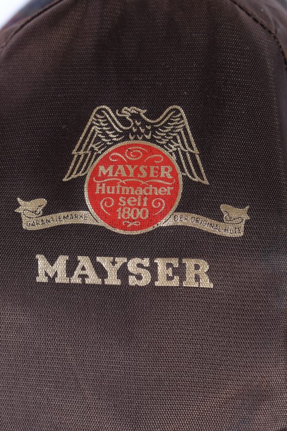 Vintage Mayser Fashion Lined Trilby Hat