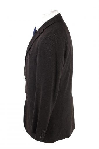 Vintage Hugo Boss Classic Blazer Jacket Chest 42" Dark Brown HT2675-121554