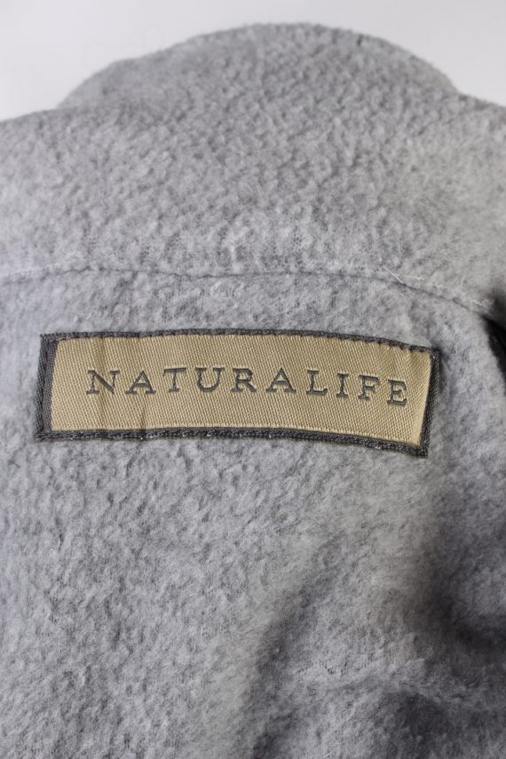 Vintage Natura Life Fleece Sweatshirt XL Grey -SW2419-119418