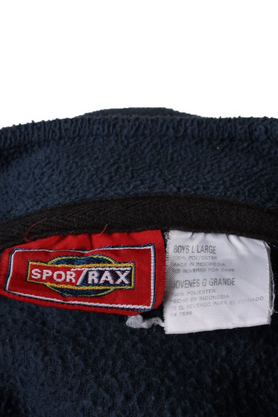 Vintage Spor Rax Fleece Sweatshirt L Turquoise -SW2421-119411