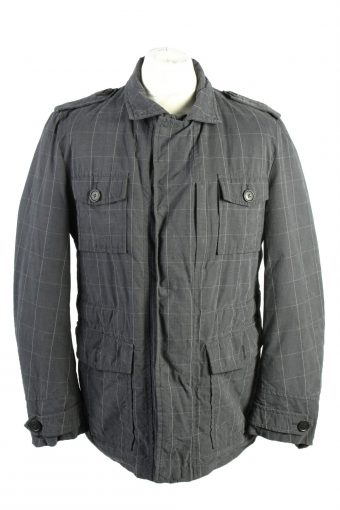 Vintage Joop Windbreaker Lined Mens Jacket Coat 50 Grey