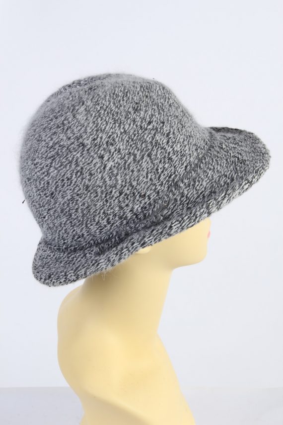 Vintage Fashion Womens Winter Knit Trilby Hat