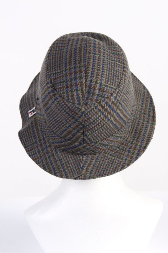 Vintage Fashion Mens Lined Trilby Hat