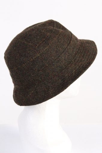 Vintage Wegener 1980s Fashion Mens Lined Trilby Hat Multi HAT1068-122962