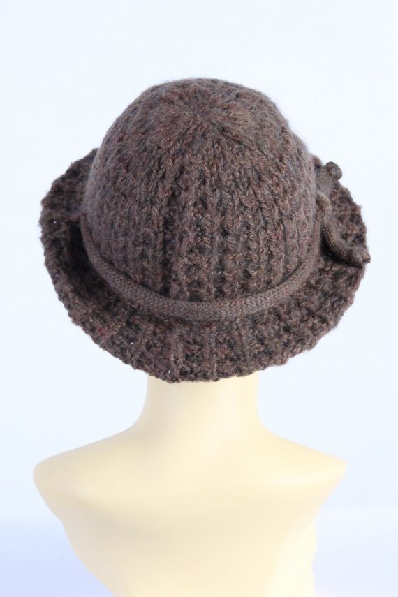 Vintage Lady Like Modell Fashion Womens Knit Trilby Hat
