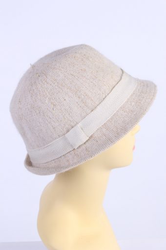 Vintage HM Divided Fashion Womens Knit Lined Trilby Hat