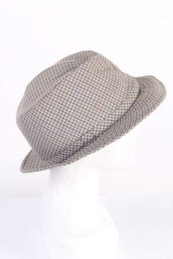 Vintage 1990s Fashion Mens Lined Trilby Hat Multi HAT1142-123838