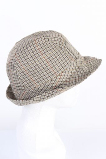 Vintage 1980s Fashion Mens Trilby Hat Multi HAT1156-123894