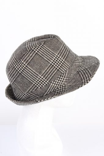 Vintage 1970s Fashion Mens Trilby Hat Multi HAT1167-123938