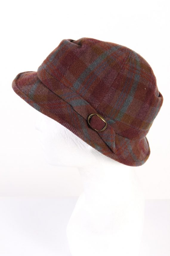 Vintage Mayser 1990s Fashion Lined Winter Hat Multi HAT969-122038
