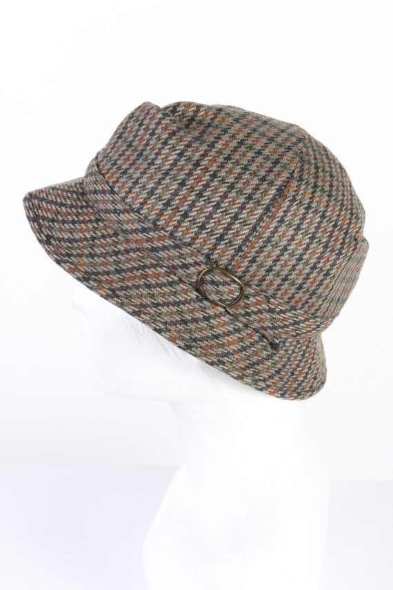 Vintage 1990s Fashion Lined Winter Hat Multi HAT972-122025