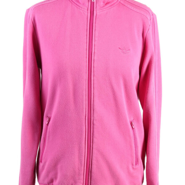 Adidas Track Top 90s Retro High Neck Pink L