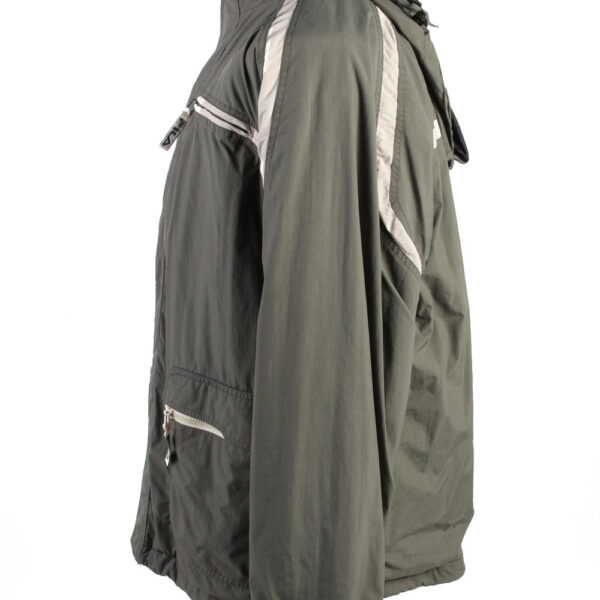 Vintage Fila Lined Mens Puffer Jacket Coat XL Khaki